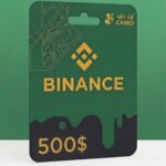 بطاقة شحن بينانس binance بقيمة 500 usdt